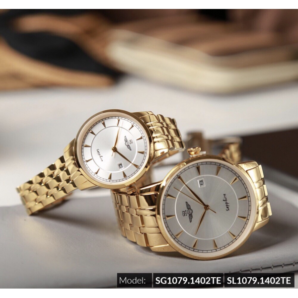 Cặp đồng hồ đôi Sunrise SRwatch SG.SL1079.1402TE